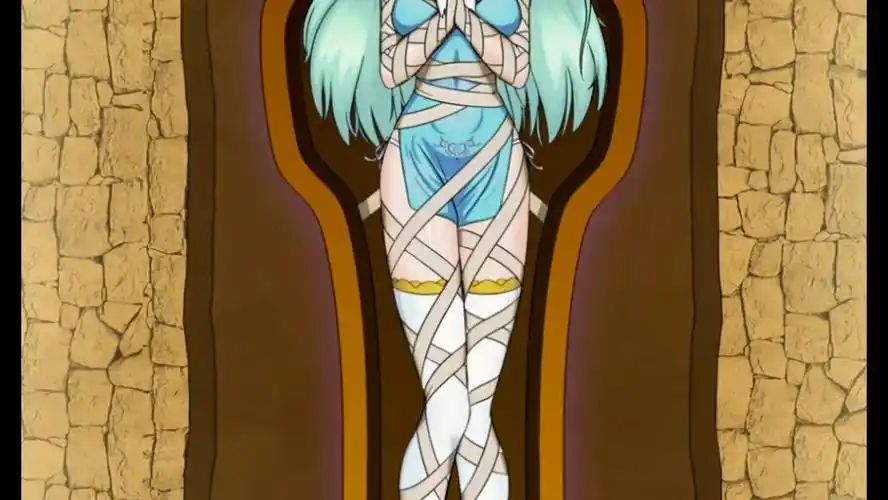 美少女被困埃及古墓附身变成木乃伊-我想和张含韵结婚-动漫美女木乃伊