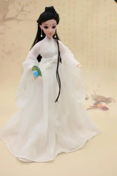 三生三世十里桃花白浅白凤九巴比古装娃娃仙女儿童玩具生日礼物3d