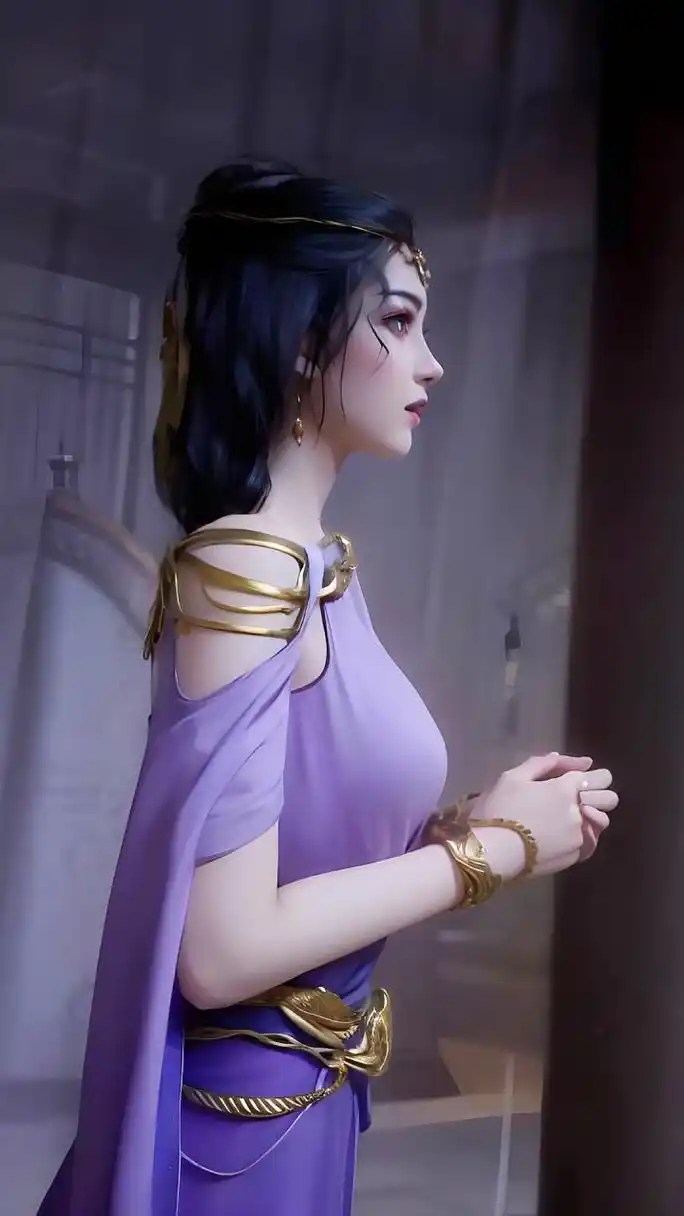 国漫女神|《凡人修仙传》文思月ai高清手机壁纸:文思月乃是韩立的故人