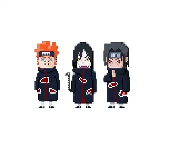 火影忍者像素画