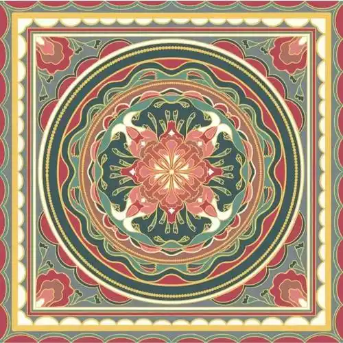 磨金石教育|中国传统纹样之"藻井纹" 顶级的华丽_建筑_中心_天花板