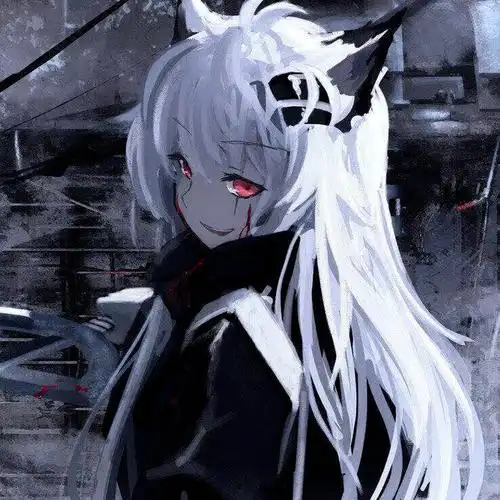 暗黑系女生动漫头像害怕吗