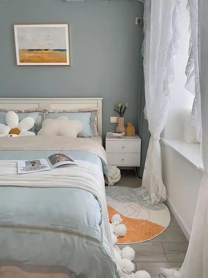 这种颜色真的很清新,个人也是觉得比较高级!