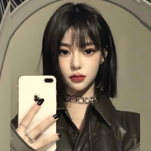 假发女短发帅气圆脸优惠专场