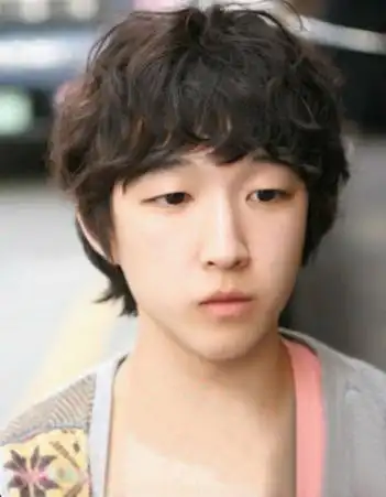 韩版男生烫发发型设计图片帅哥标配