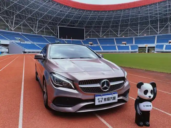 奔驰cla冰莓粉改色膜