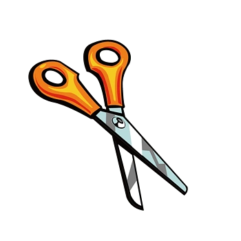 卡通剪刀