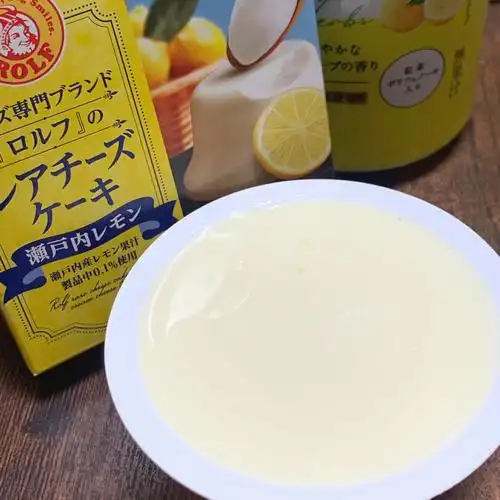 全家便利店甜点柠檬免烤芝士蛋糕