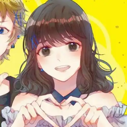 动漫超可爱一左一右情头高清图片