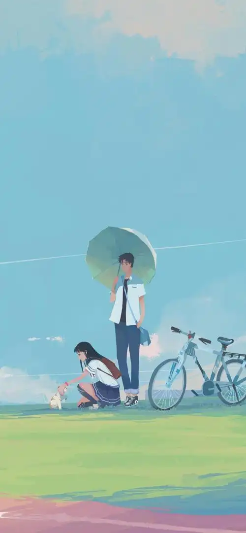 最美的青春因为有你,动漫-手机壁纸