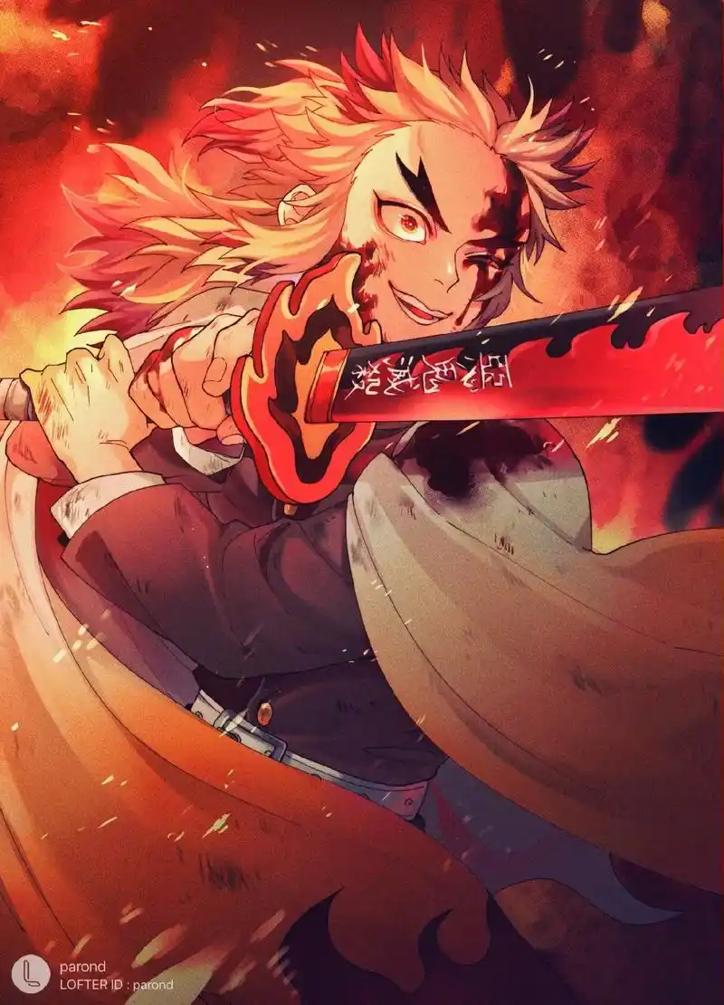 炎柱炼狱杏寿郎 高清手机壁纸#鬼灭之刃 #鬼灭图片 #高清  - 抖音