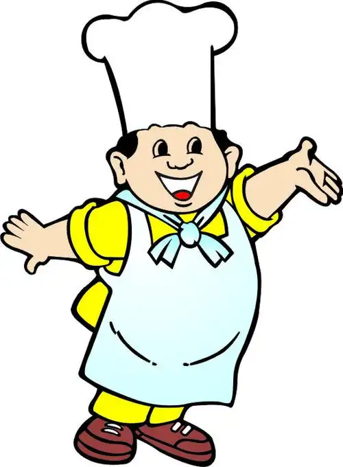 可爱厨师图片