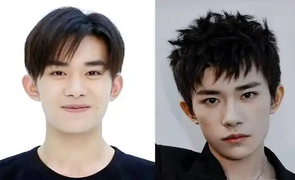 化妆和素颜判若两人的男星,千玺邪魅鹿晗爷们,蔡徐坤看呆