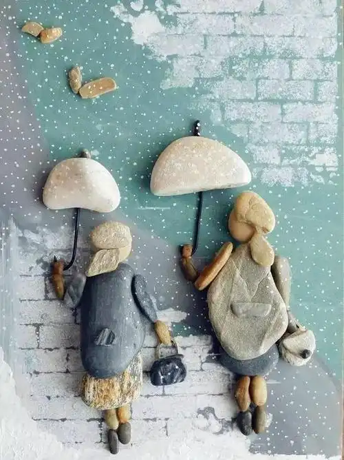 创意手工diy丨石头还可以这样玩大人小孩都喜欢