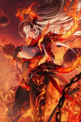 【战斗吧剑灵原画】炎煌二阶 - 堆糖,美图壁纸兴趣社区