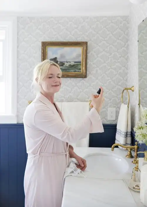 emily henderson culligan water spa day at home diy pics 31