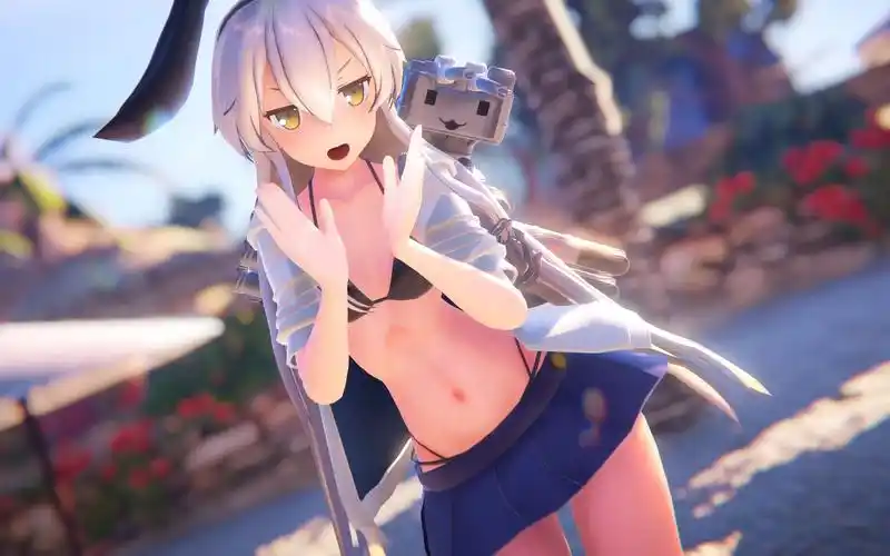 舰c岛风泳装 - zimzalabim