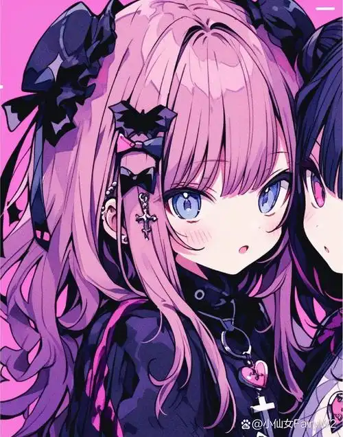 可爱霸气高冷的闺蜜头像 ,下期是单人头像哦 !