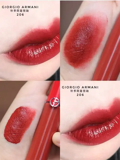 阿玛尼206是近期大热的色号,在小红书,代购圈一大波的功课,它是今年