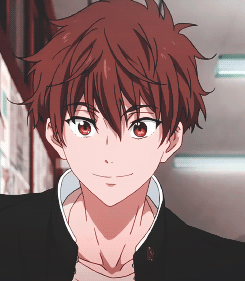 动漫帅哥开心交谈gif动图_动态图_表情包下载_soogif