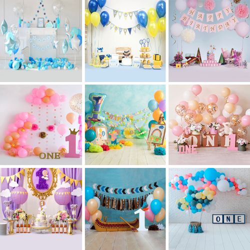 影楼儿童摄影拍照背景布3d婴儿宝宝生日周岁拍摄照相室内背景布置