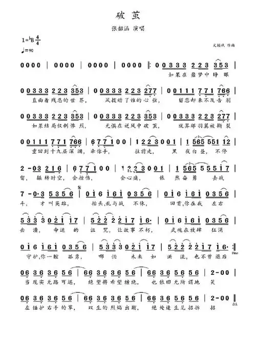 笔记灵感  #歌曲分享  #歌荒  #破茧