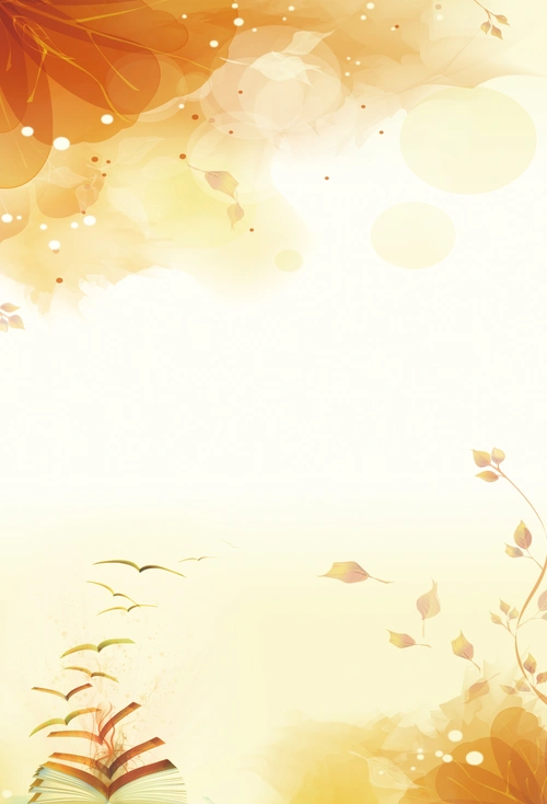 简约清新海报背景 - 当图网