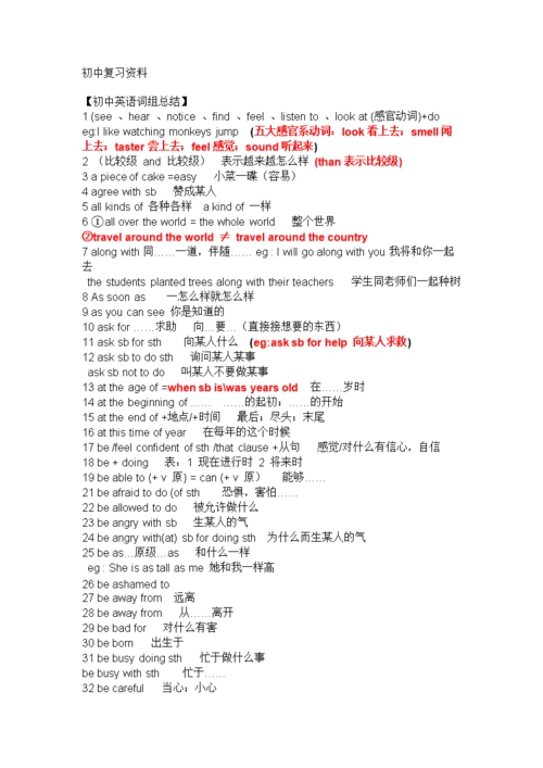初中英语知识点总结.doc