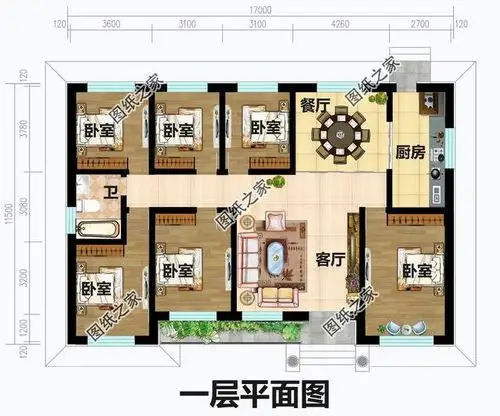 农村5间平房格局图片给父母建一栋亲戚朋友都夸孝顺
