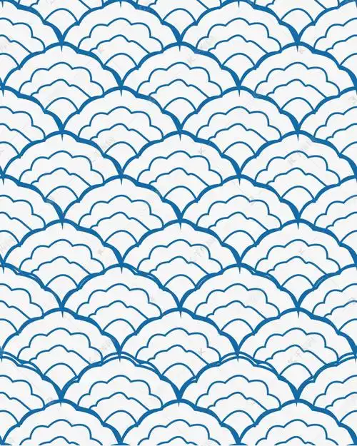 扇形波浪纹素材图片免费下载-千库网