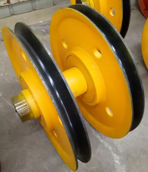 龙门吊滑轮组5t滑轮组价格吊钩组动滑轮抓斗定滑轮耐高温耐用