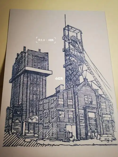 风景建筑系列橡皮章