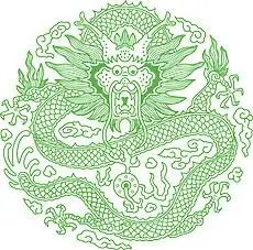 华丽中国龙图片素材_免费华丽中国龙背景图片设计素材模板下载_六图网