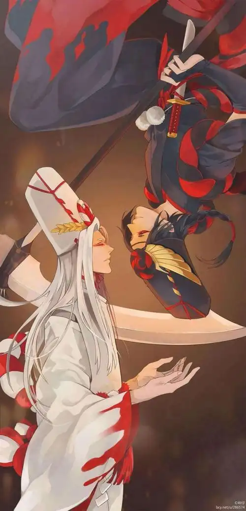 黑白无常79_手机壁纸_动漫卡通手机壁纸_我要个性网