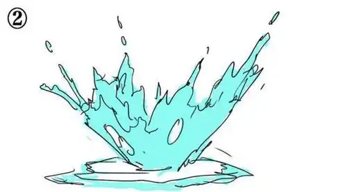 教你如何画出流淌效果的水