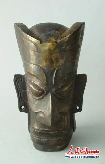 组图民间收藏大家朱文灿收藏的三星堆玉器
