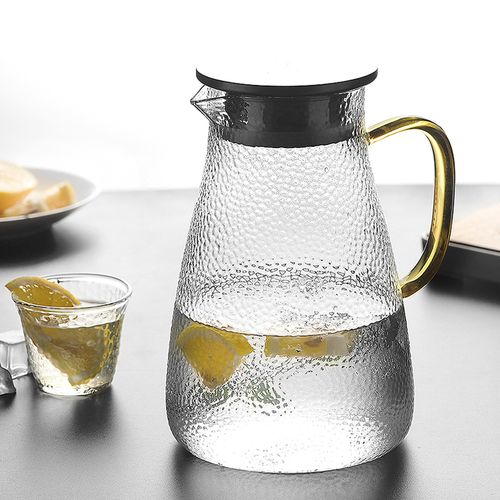 水壶高硼硅凉水玻璃耐高温茶壶家用冷水透明套装冷水壶