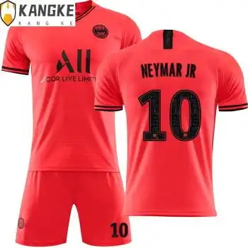 支持国产巴黎圣日耳曼球衣2021内马尔7号姆巴佩卡瓦尼足球服长袖男