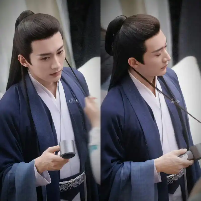 【这样的头套造型更检验男演员真实颜值】 刘学义的古装扮相还真是不