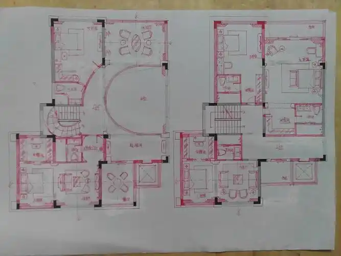 平面布局手绘图|空间|家装设计|xinlk_原创作品-站酷zcool