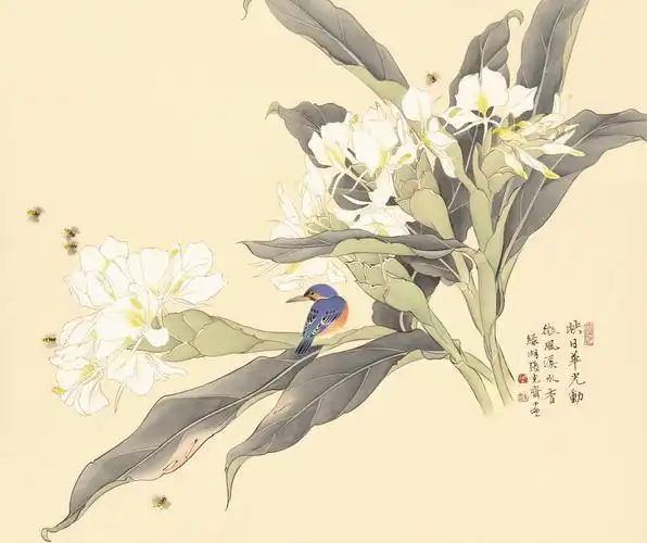 台北市 contact for price 您好,我对张克齐的【微风溪水香】这件作品