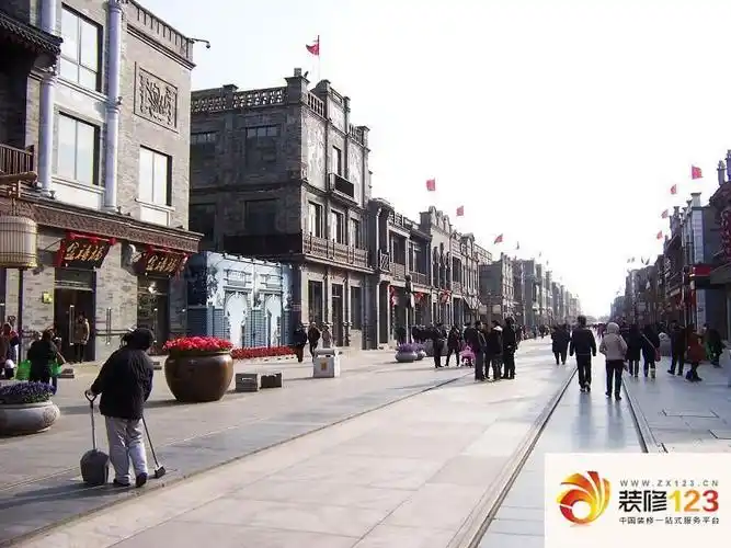 前门大街商铺外景图3