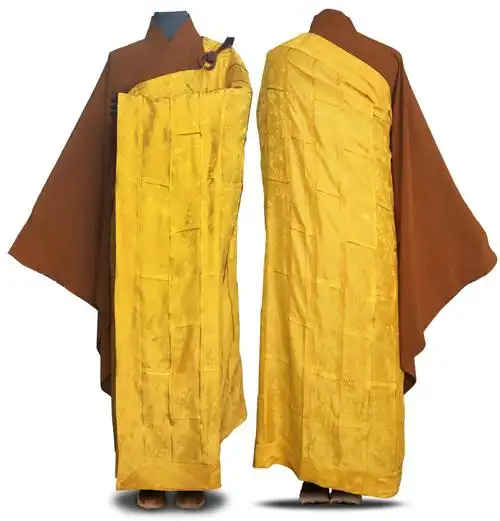 真丝弘通普舵真丝祖衣红色袈裟男金边法衣黄色僧衣僧服紫色和尚服僧袍