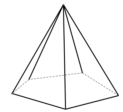 正五棱锥的直观图怎么画