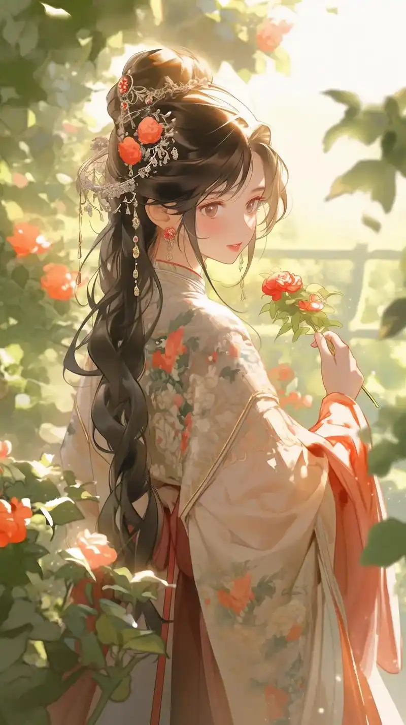 古装仙女插画图集 #国风古韵 #古风 #动漫美图 #绝美 - 抖音