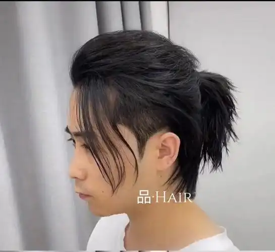 一款回头率爆棚的发型,男孩子要是不留一次武士头都不知道自己有duo