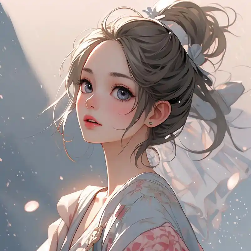 动漫女生头像,仙气可爱,快来领取呀!06