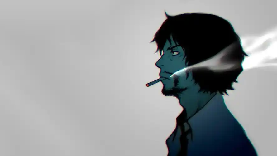 抽烟,anime men,zankyou no terror,smoking,anime,壁纸,高清壁纸人物