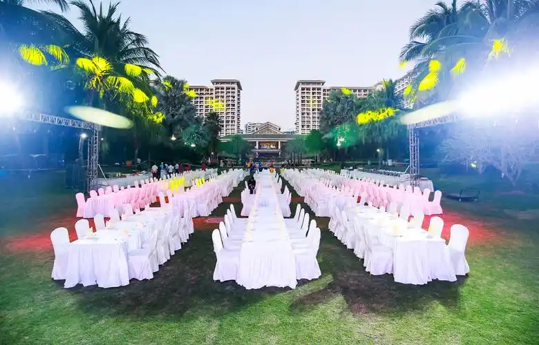 公司奖励旅游活动执行——草坪露天晚宴