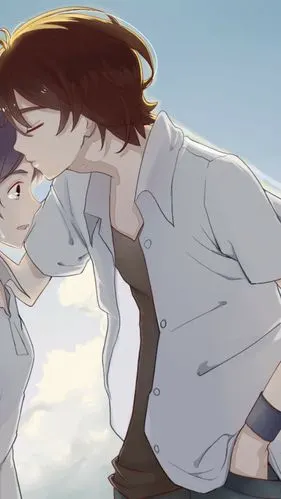 动漫情侣头像qq名片资料卡/壁纸背景自行涂鸦